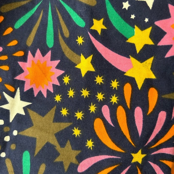 NWT Mini Boden Dress 3-4 Multi Firework - Picture 6 of 6